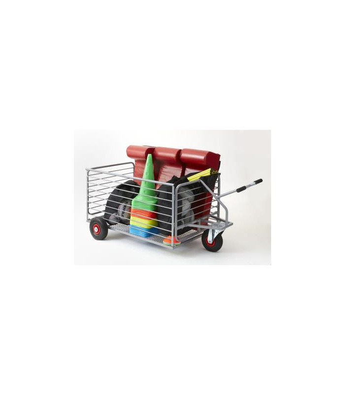 CHARIOT DE RANGEMENT ET TRANSPORT EXTERIEUR CHARGE