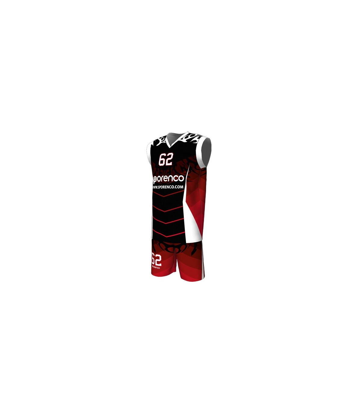 MAILLOT BASKET CLUB SUBLIMÉ HOMME DESIGN 3 FACE 