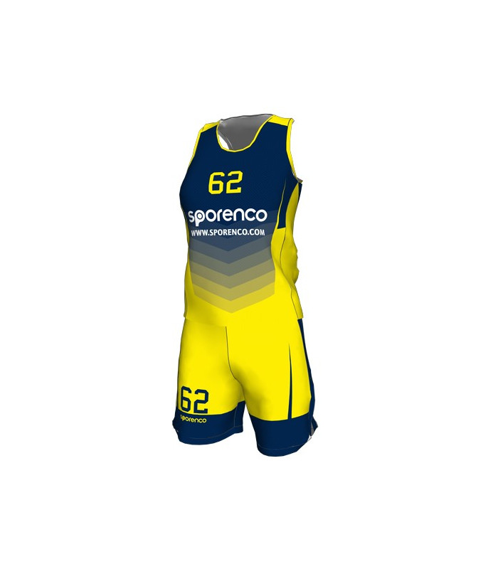 MAILLOT BASKET CLUB SUBLIMÉ FEMME DESIGN 4 FACE