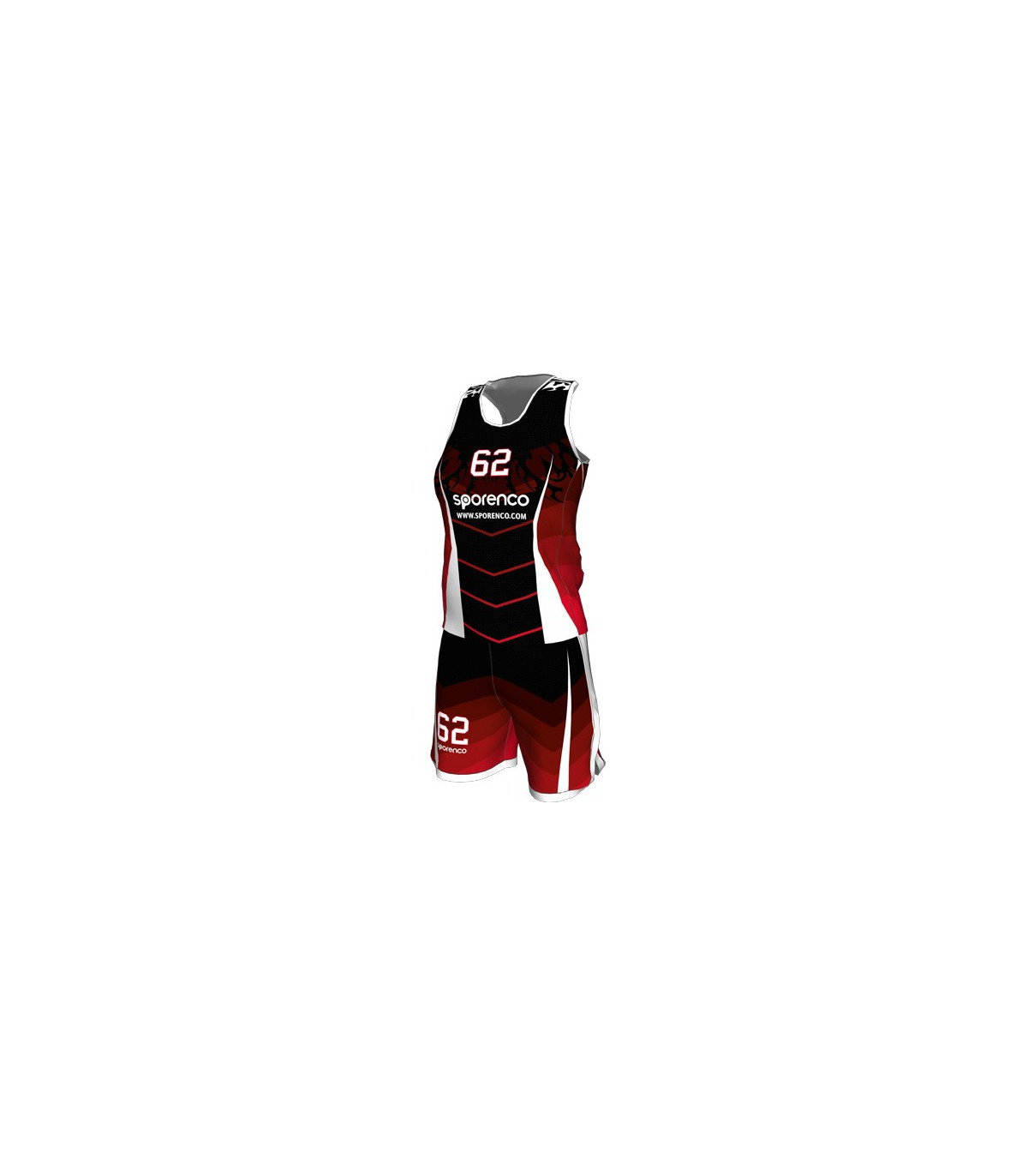 MAILLOT BASKET CLUB SUBLIMÉ FEMME DESIGN 3 FACE