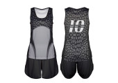 MAILLOT BASKET PERSONNALISÉ  FEMME FÉLINE