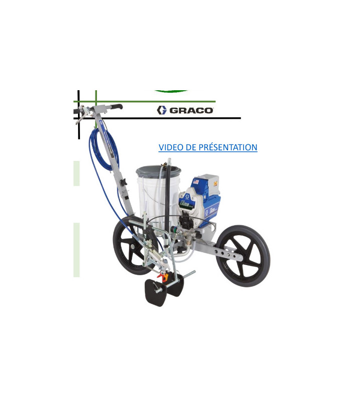 TRACEUSE DE TERRAIN HAUTE PRESSION FIELDLAZER ES 100