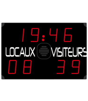 YZ Tableau de score numérique amélioré avec minuterie, mini YZ Tableau de score numérique amélioré avec minuterie, mini