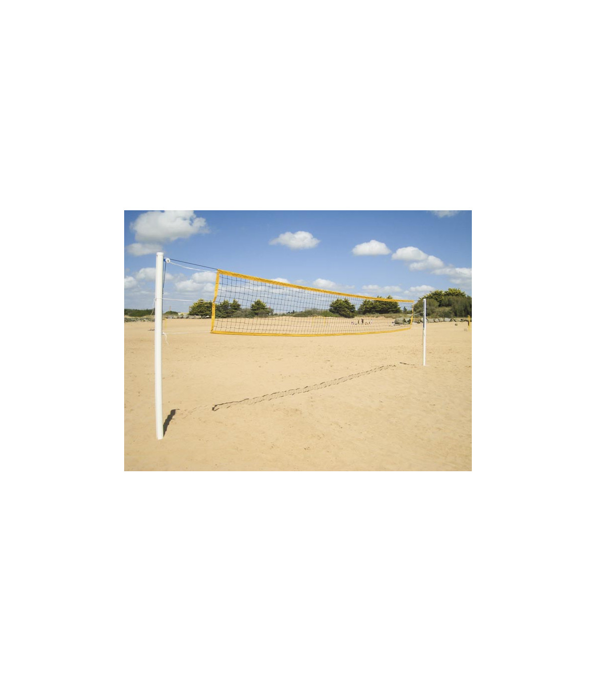 PAIRE DE POTEAUX BEACH VOLLEY LOISIR ET ENTRAINEMENT