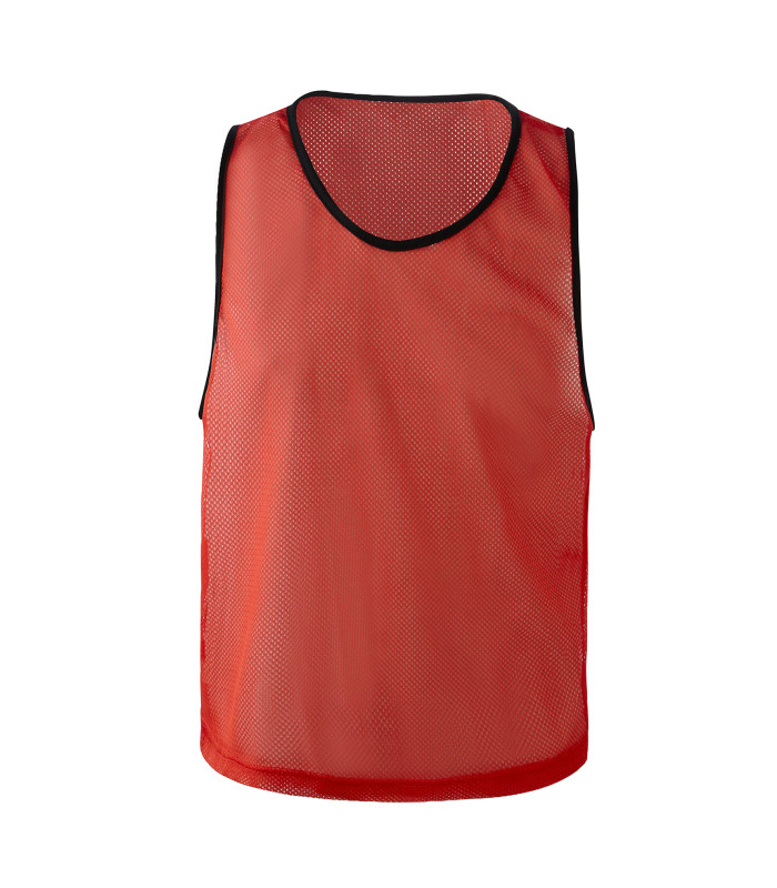 CHASUBLE DE SPORT AJOUREE ROUGE