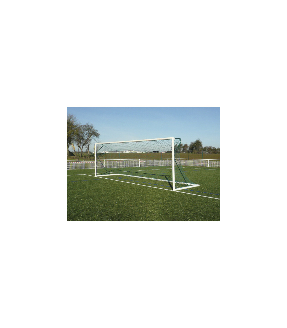 PAIRE DE BUTS DE FOOTBALL A 11 TRANSPORTABLES ALU