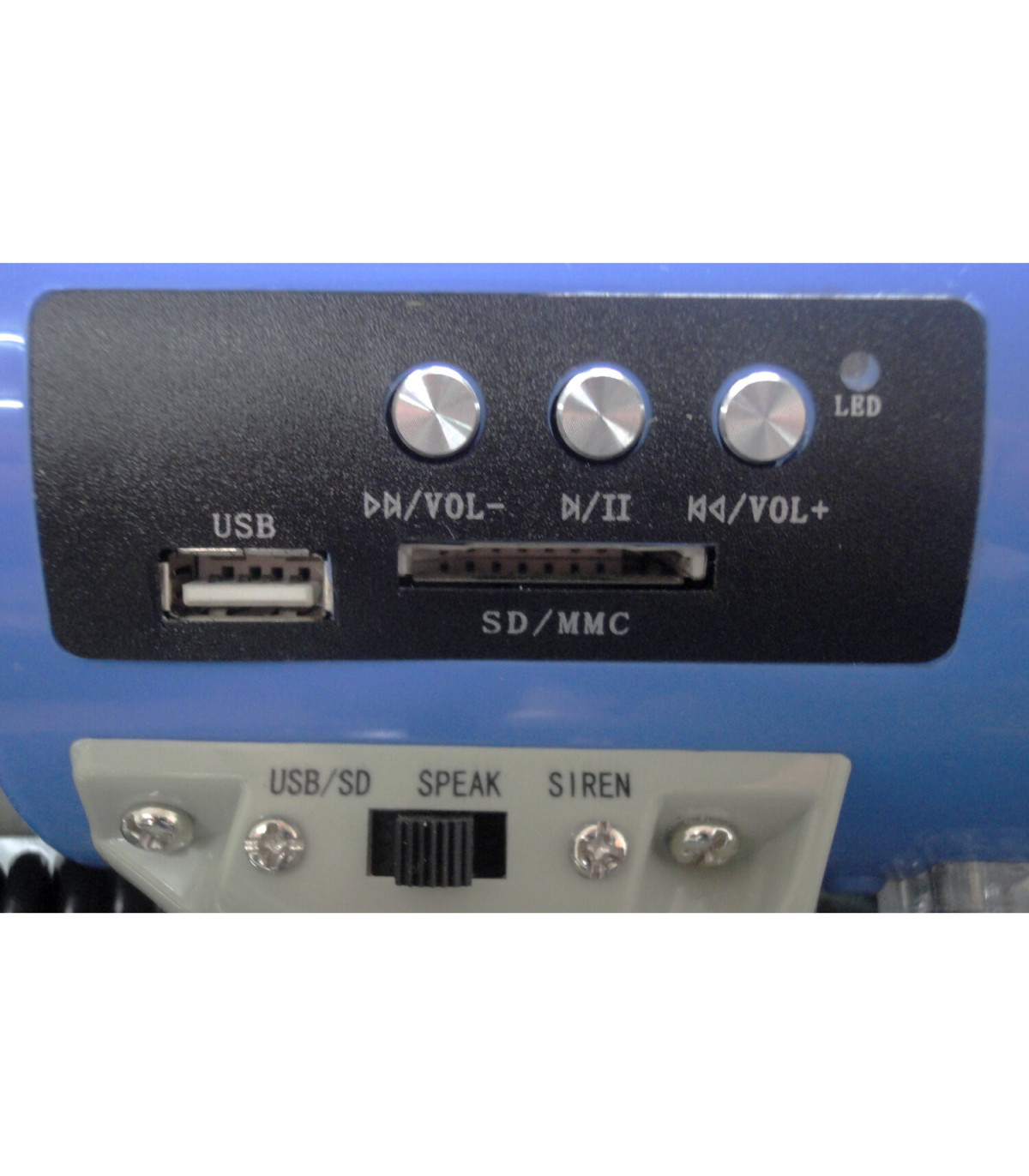 ZOOM PORTE VOIX - MEGAPHONE 60 W USB SD
