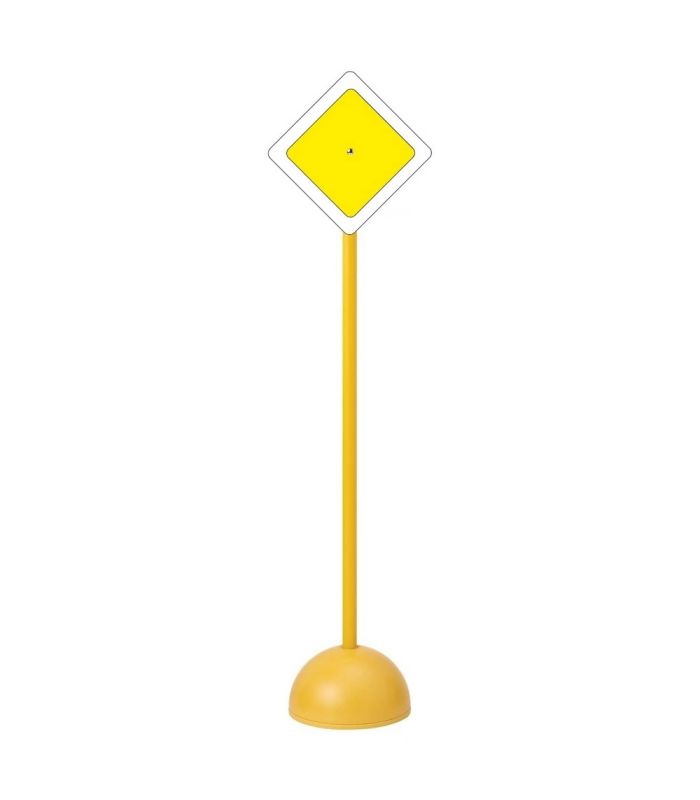 PANNEAU DE SIGNALISATION ROUTIÈRE ROUTE PRIORITAIRE
