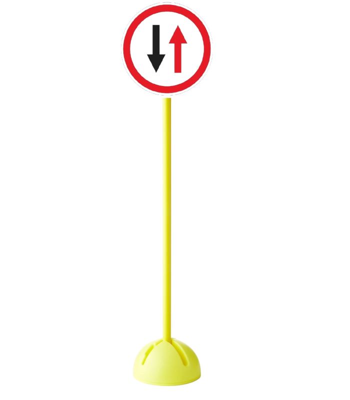PANNEAU DE SIGNALISATION ROUTIÈRE PRIORITÉ PLOT LESTABLE