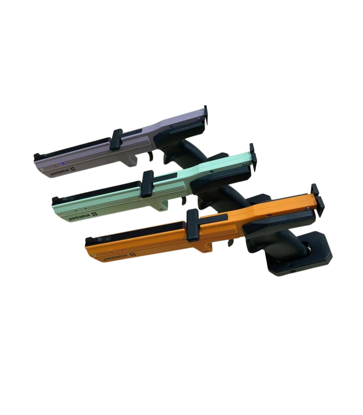 VUE 3 COULEURS PISTOLET LASER E-START