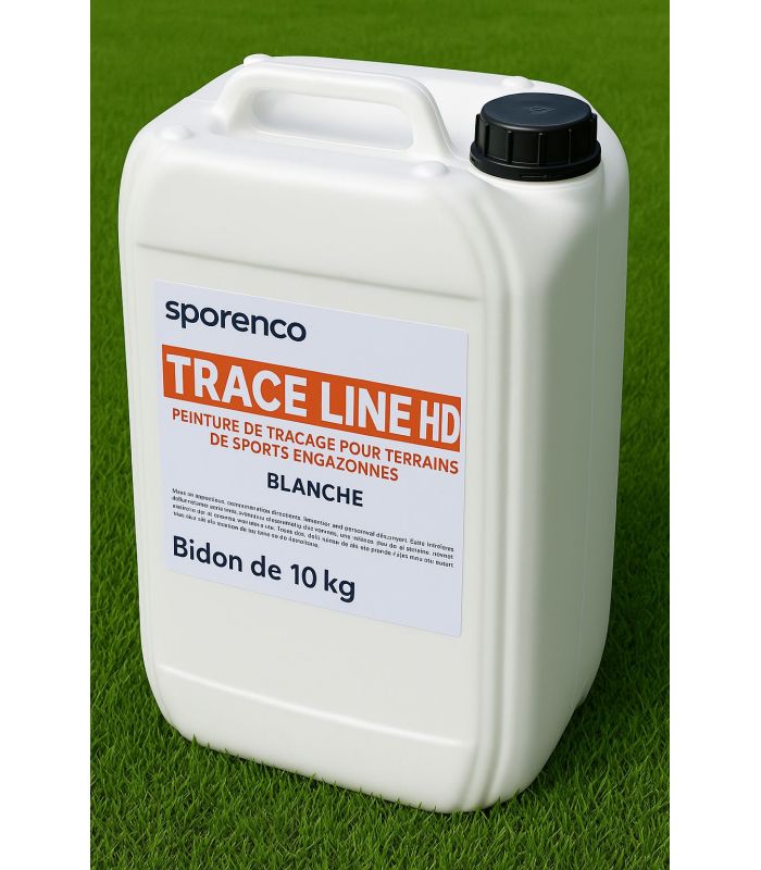 LOT DE 10 BIDONS PEINTURE POUR TRACAGE DE TERRAIN PRÊTE A L'EMPLOI HD