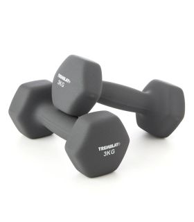 PAIRE D'HALTERES PVC 3 KG
