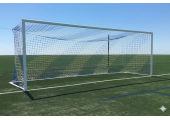 FILETS DE FOOTBALL A 11 FORMAT EUROPÉEN 145 MM BICOLORE