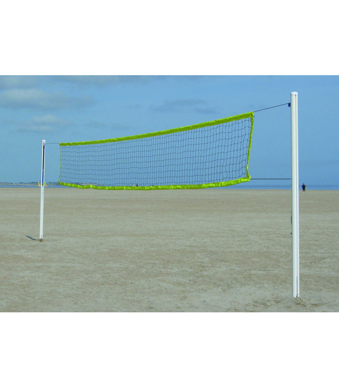 PAIRE DE POTEAUX BEACH VOLLEY ALUMINIUM ENTRAÎNEMENT