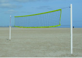 PAIRE DE POTEAUX BEACH VOLLEY ALUMINIUM ENTRAÎNEMENT