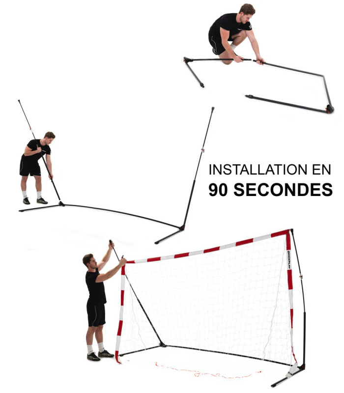 INSTALLATION BUT DE HANDBALL PORTABLE
