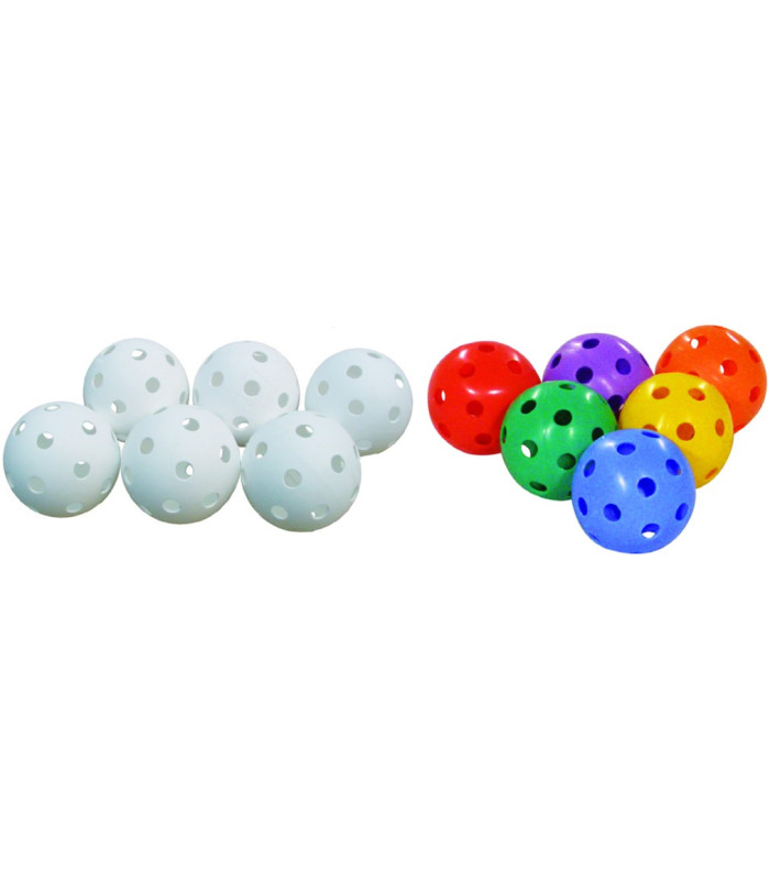 LOT DE 6 BALLES UNIHOCKEY