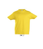 TEE-SHIRT COULEUR 190 G ENFANT JAUNE