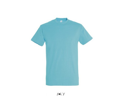 TEE-SHIRT COULEUR 190 G MIXTE BLEU TURQUOISE