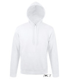SWEAT-SHIRT CAPUCHE UNISEXE MOLLETON 280 BLANC