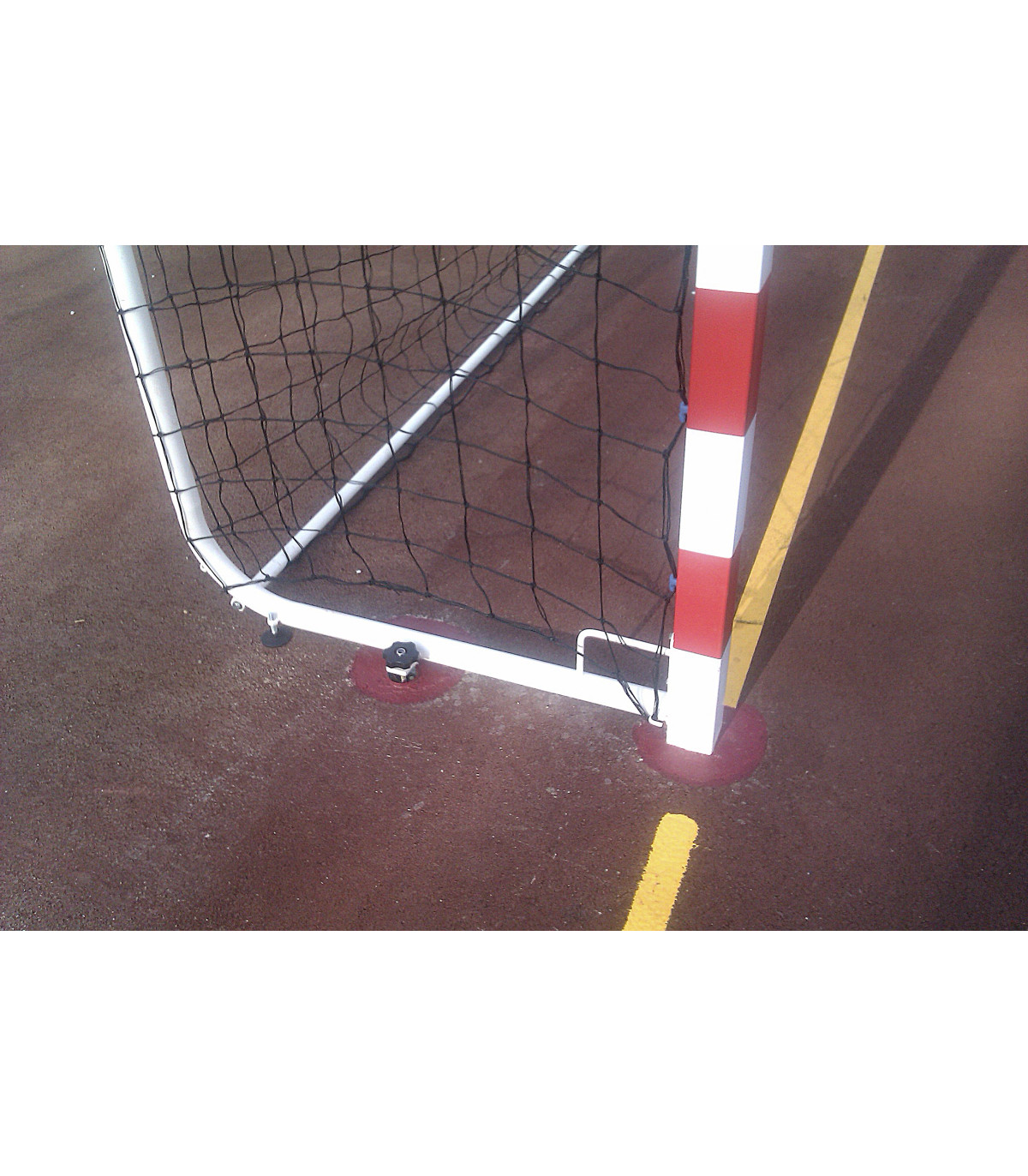 ZOOM SCELLEMENT BUT DE HANDBALL COMPETITION ALUMINIUM A SCELLER