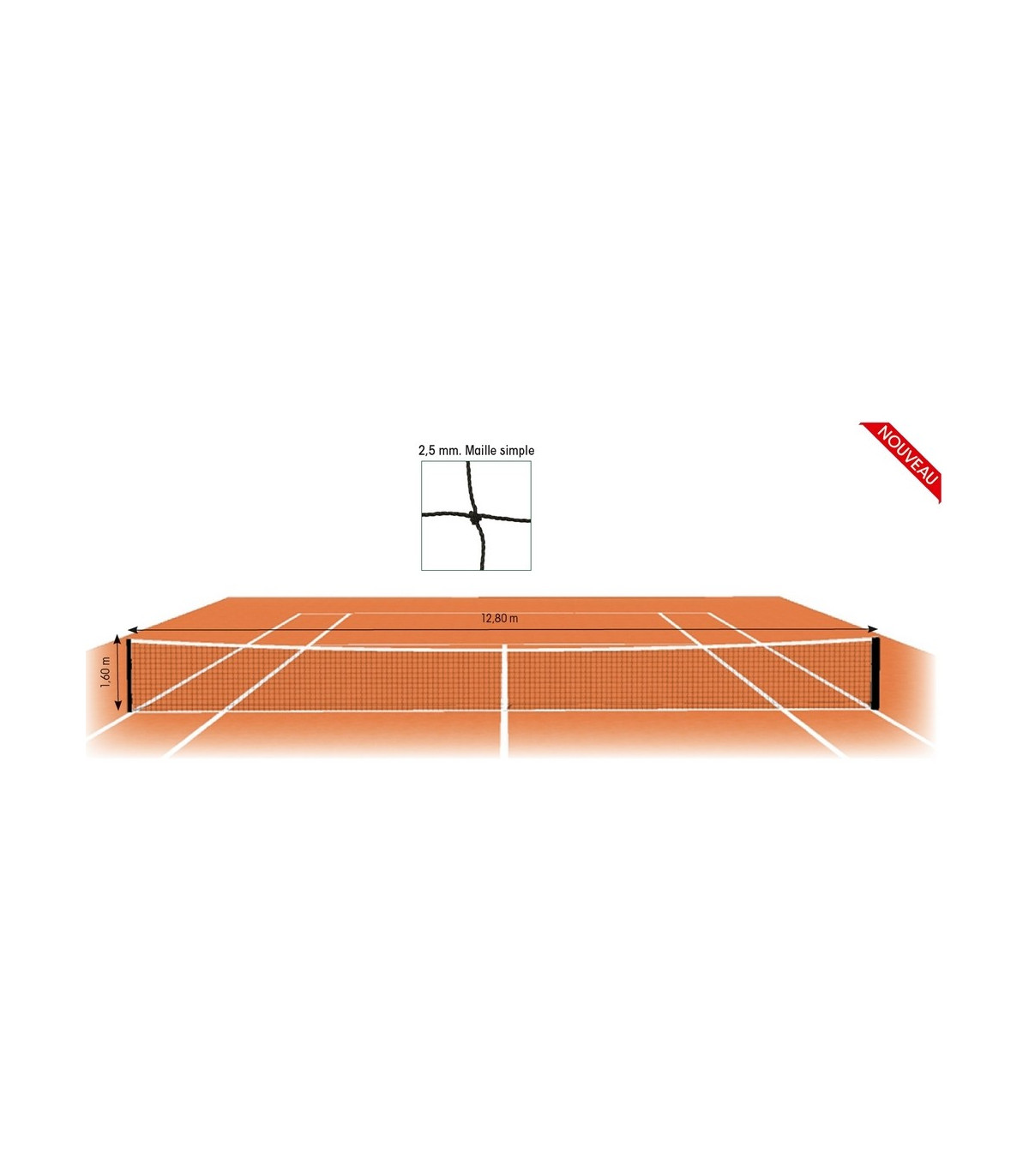 FILET TENNIS LOISIR