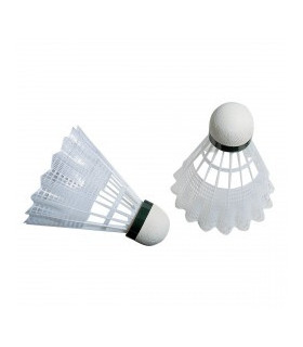 Lot De 10 Volants De Badminton En Plastique Et Nylon - Durable, Jaune, Pour Intérieur Et Extérieur - Débutants Et Joueurs Occasionnels