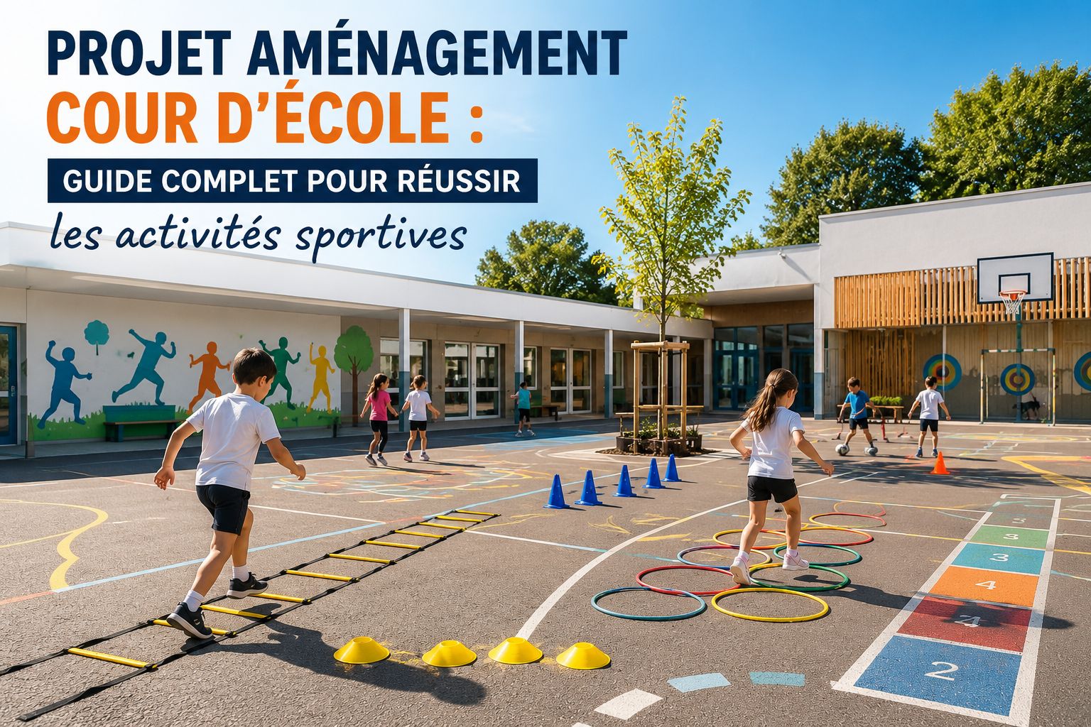 Projet aménagement cour d'école : guide complet pour réussir
