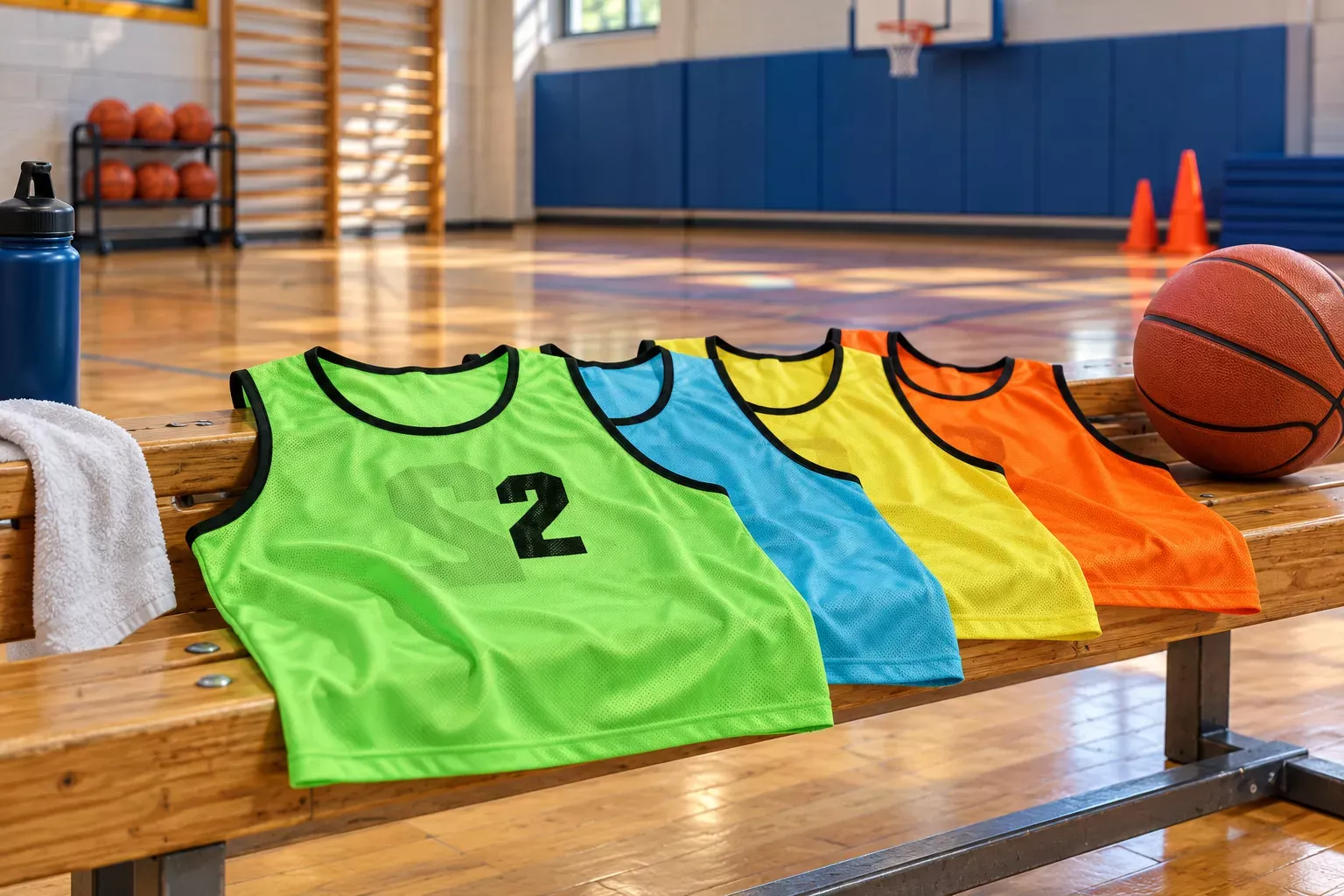 Chasubles de sport pour collectivités et écoles : guide