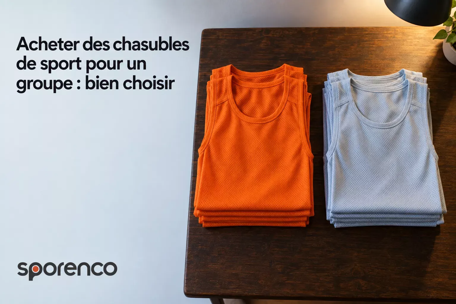 Acheter des chasubles de sport pour un groupe : bien choisir