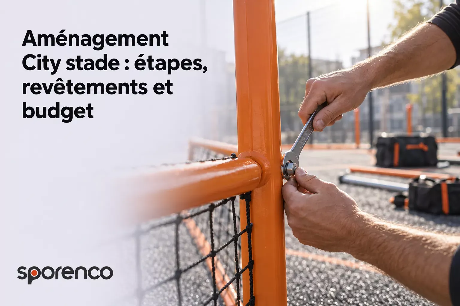 Aménagement City stade : étapes, revêtements et budget